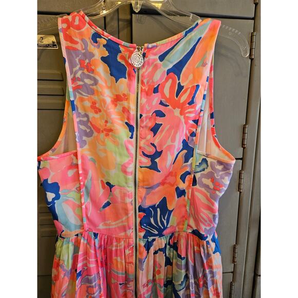 Lilly Pulitzer ladies multicolor dress size 12 NWT Kassia Playa Hermosa - Picture 5 of 6